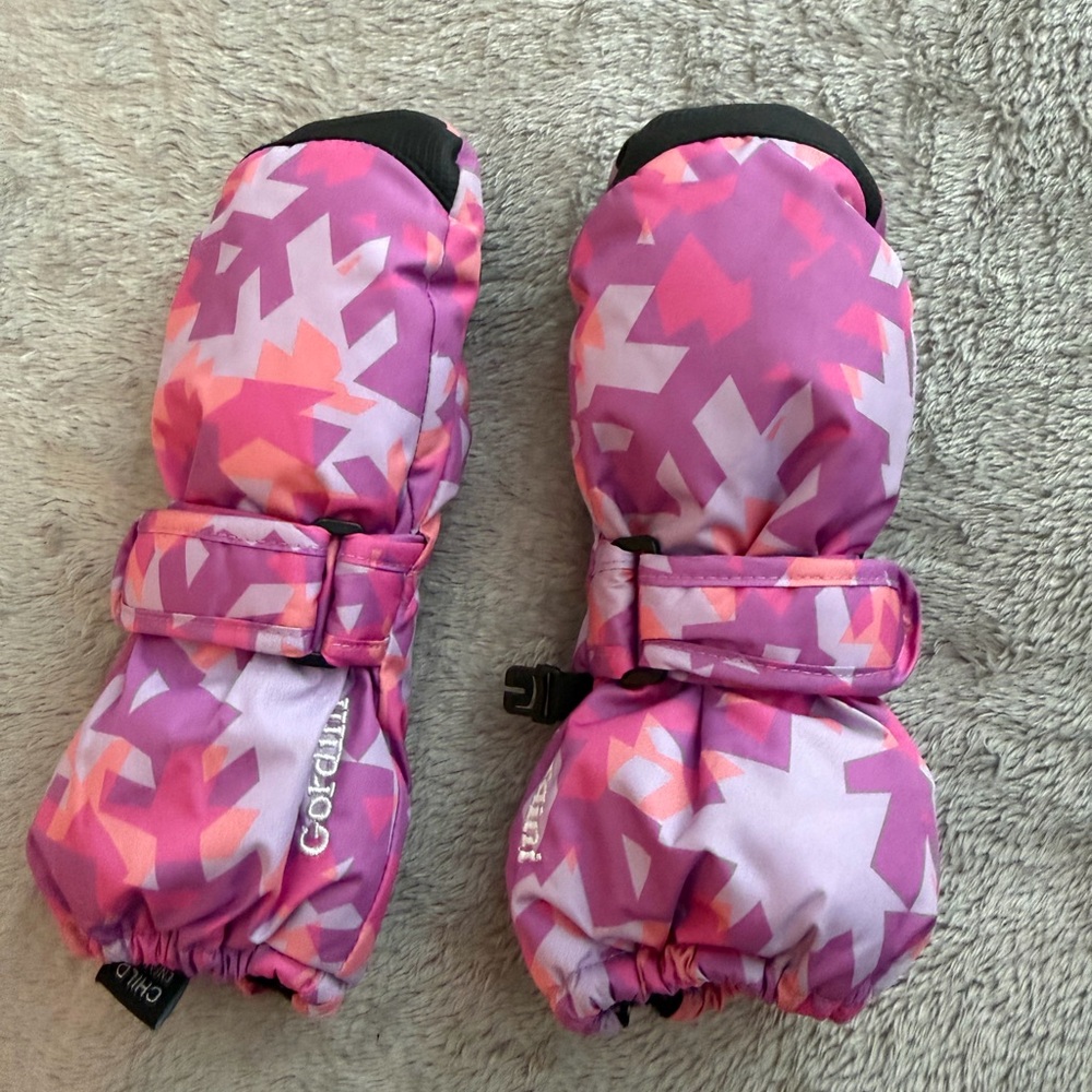 Gordini Kids' Purple and Pink Mittens